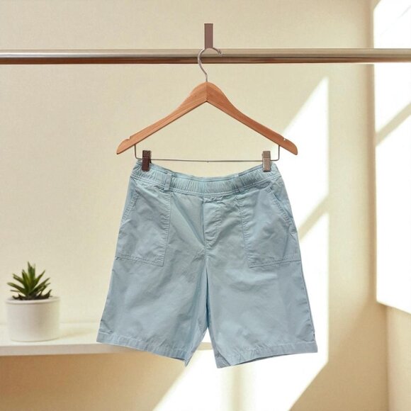 Jacadi Other - NWT Jacadi Light Blue Pullon Cotton Bermuda Shorts Size 12A 152cm